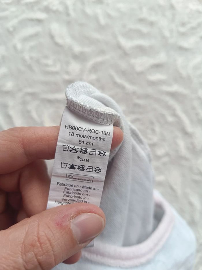 Pyjama grenouillère velours Fille 18 mois Marie Aristochats Disney Baby Orchestra - photo numéro 7