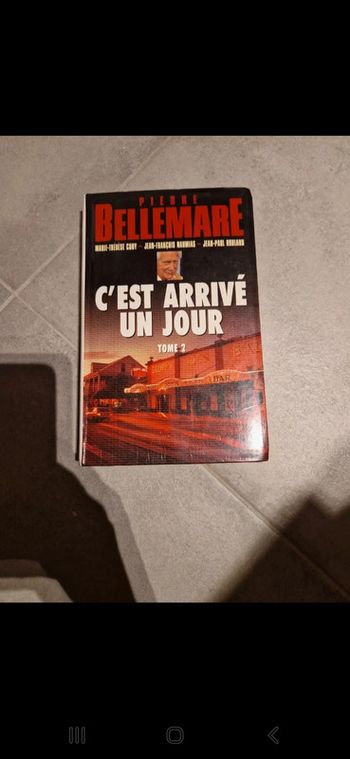Livre c'est arrivé un jour