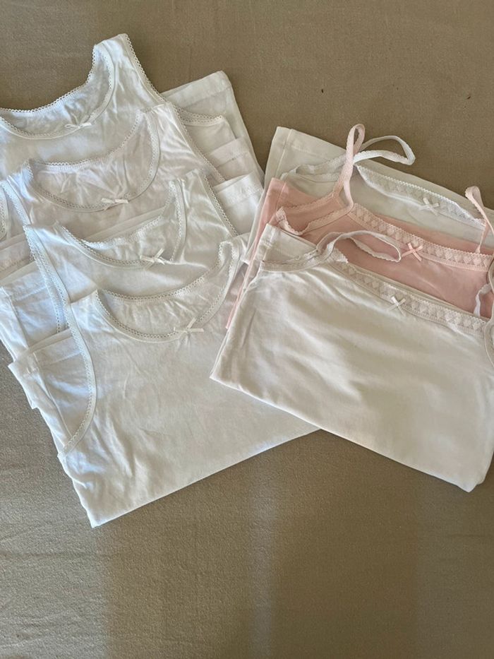 Lot 7 maillot de corps