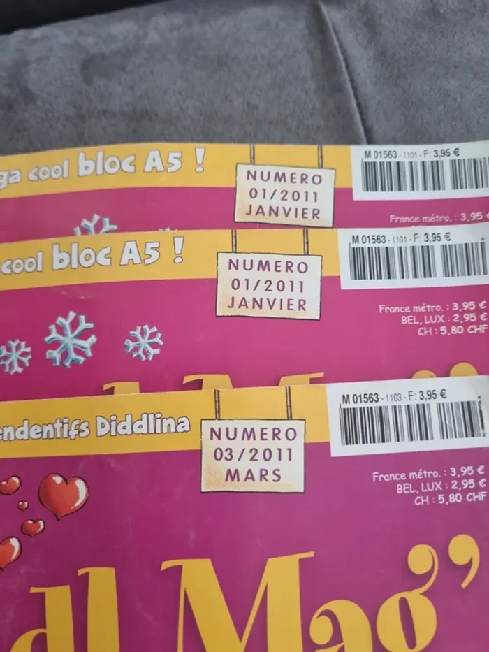 Lot magasines diddls - photo numéro 2