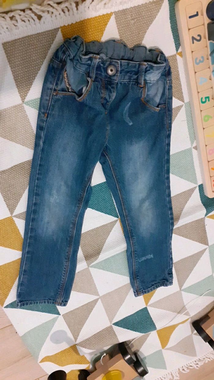 Pantalon mini Denim - photo numéro 4