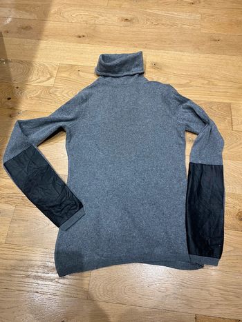 Pull col roulé gris Sud express en M