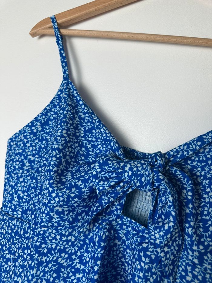 🌸Crop top - Shein - bleu & blanc 🌸 - photo numéro 3