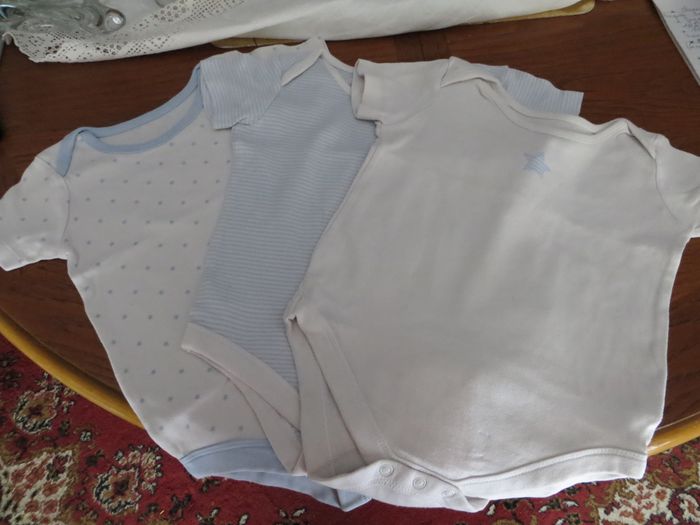 lot de 3 bodies John Lewis