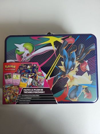Valisette pokemon Méga évolution Lucarios et Gardevoir scellé Français