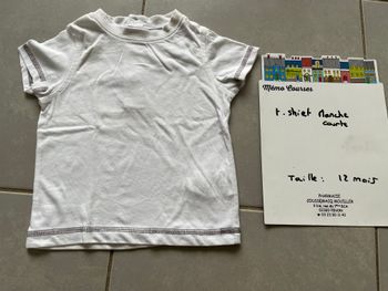 T shirt garçon 12 mois