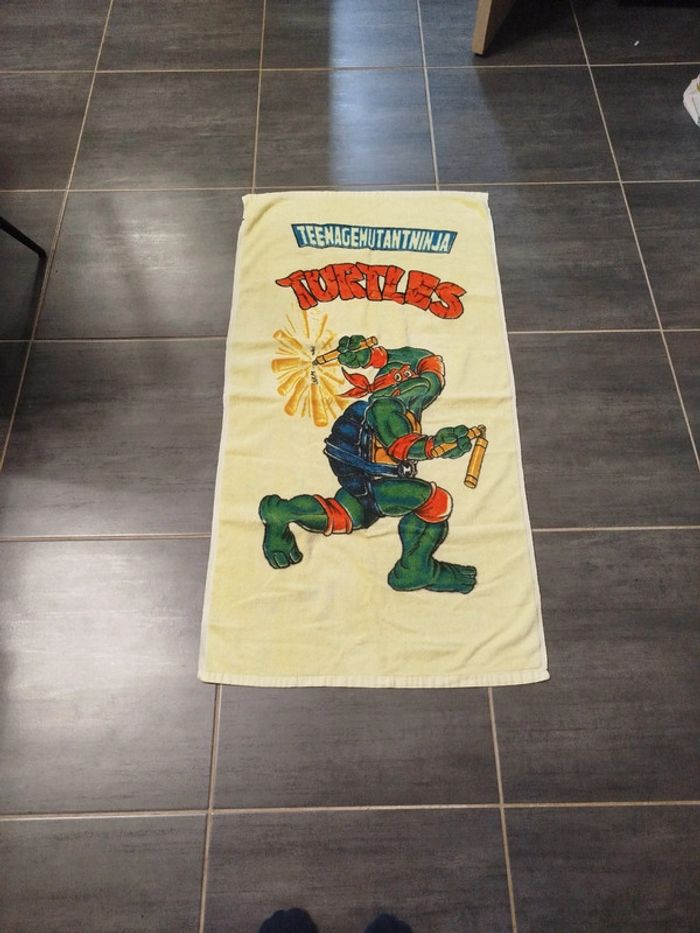 Serviette Tortue Ninja Michelangelo