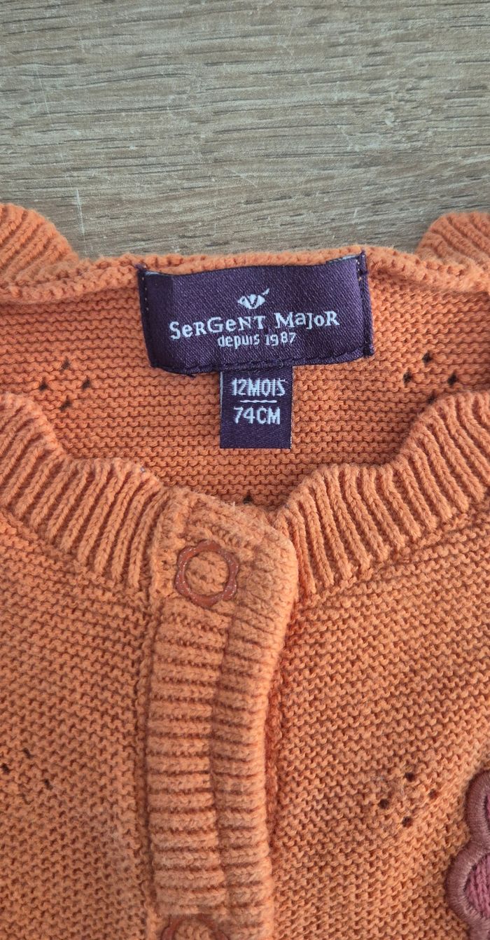 Gilet en maille 12 mois - photo numéro 4