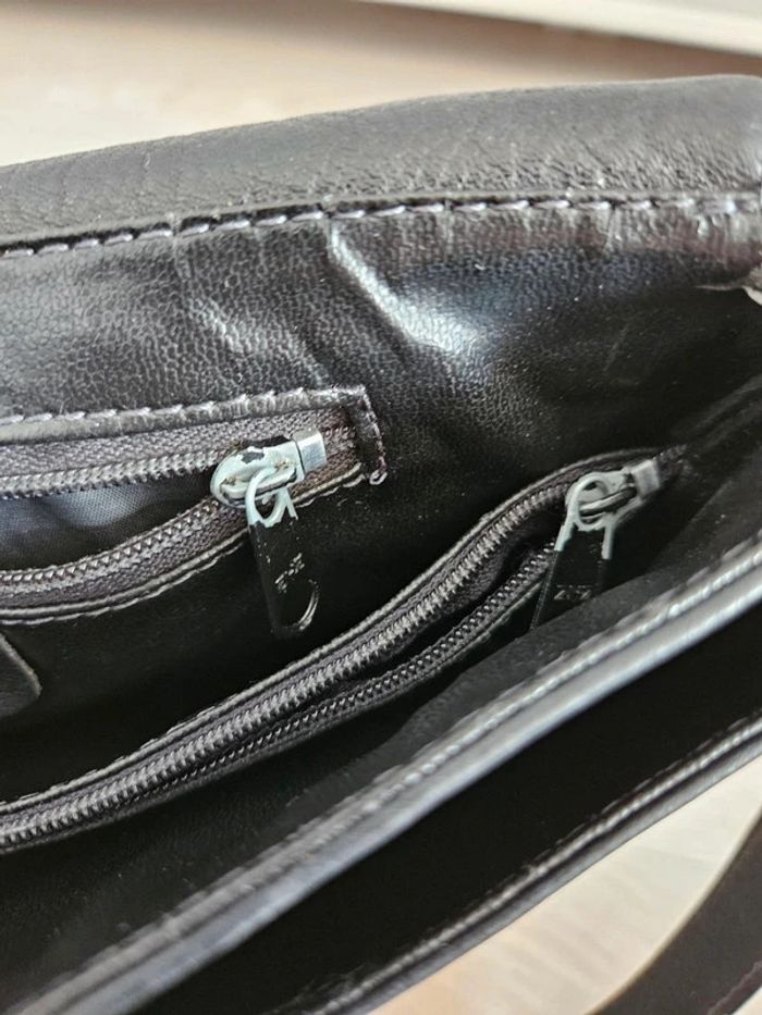 Sac à main en cuir Sabrina - photo numéro 11