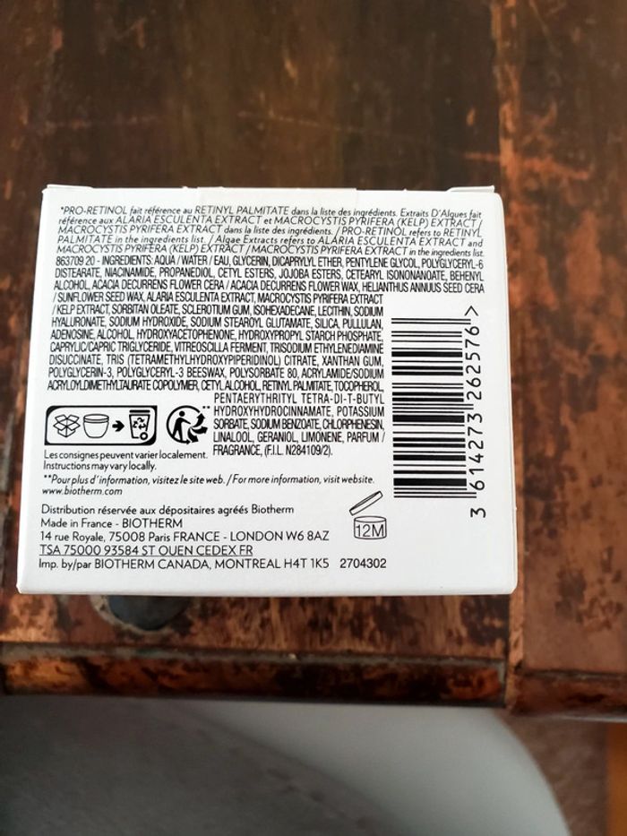 Crème visage anti âge Biotherm 50 ml - photo numéro 2