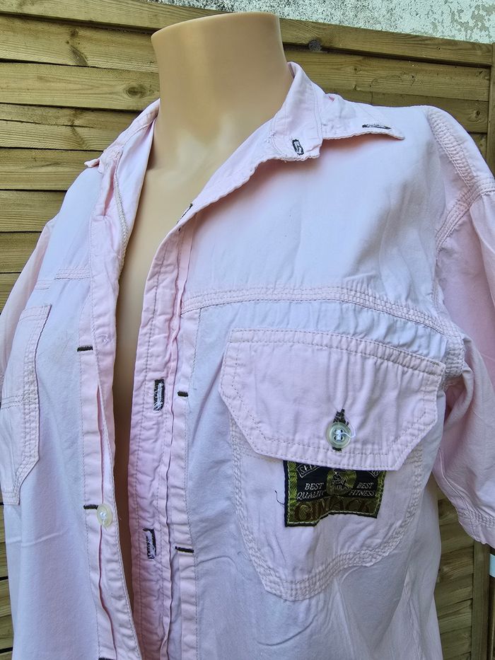 Chemisette mixte 🍒vintage 70/80 Gin Jack🍒taille jusqu'au 38 - photo numéro 2