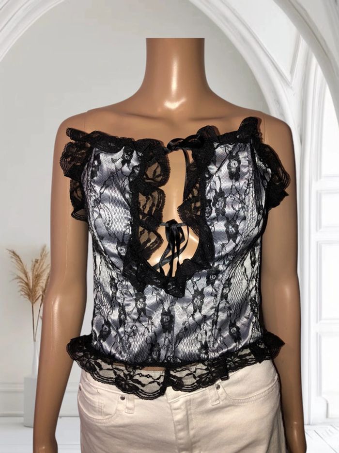 🌼Corset lacé devant et derrière🌼