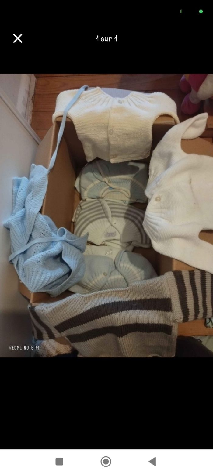 Vends habits naissance jusqu'à 3 mois garcon - photo numéro 10