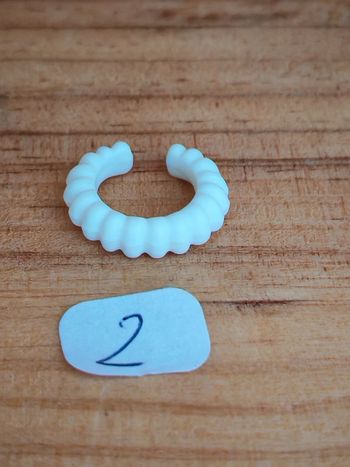 Playmobil vintage col blanc tricot