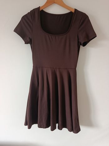 Robe marron taille XS
