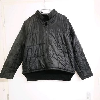 Blouson manteau manches peuvent s'enlèver