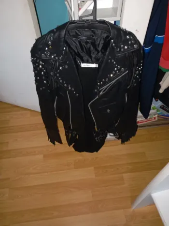 Superbe veste biker Zara t s