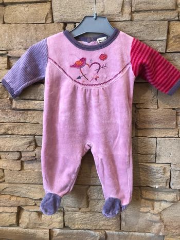 Pyjama 1 mois/54cm Grain de blé