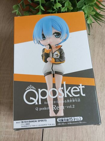 Figurine Rem Re Zero banpresto qposket Bandai