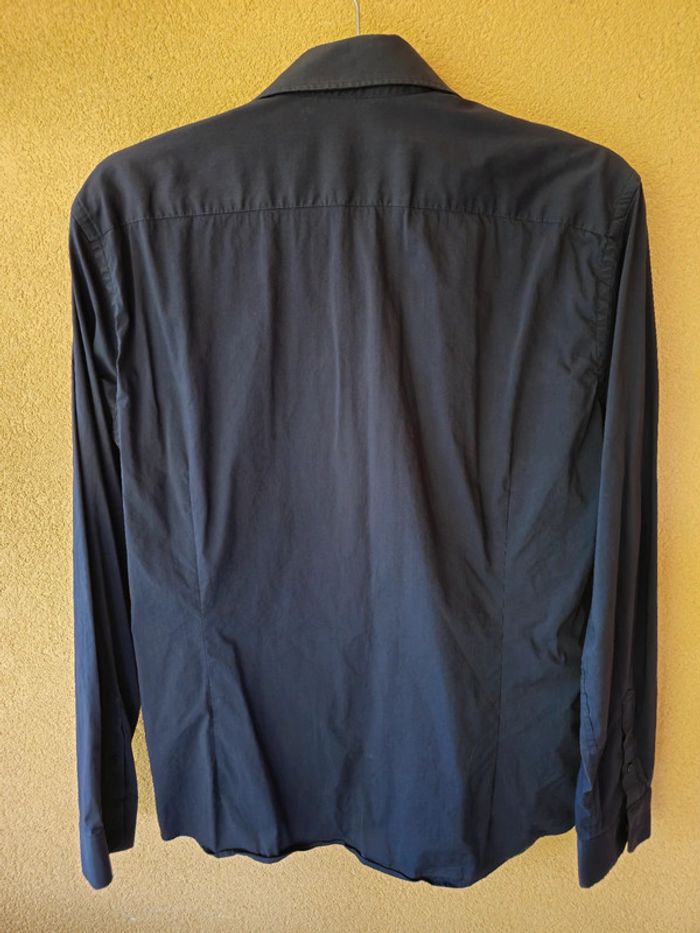 Chemise unie bleue - photo numéro 2