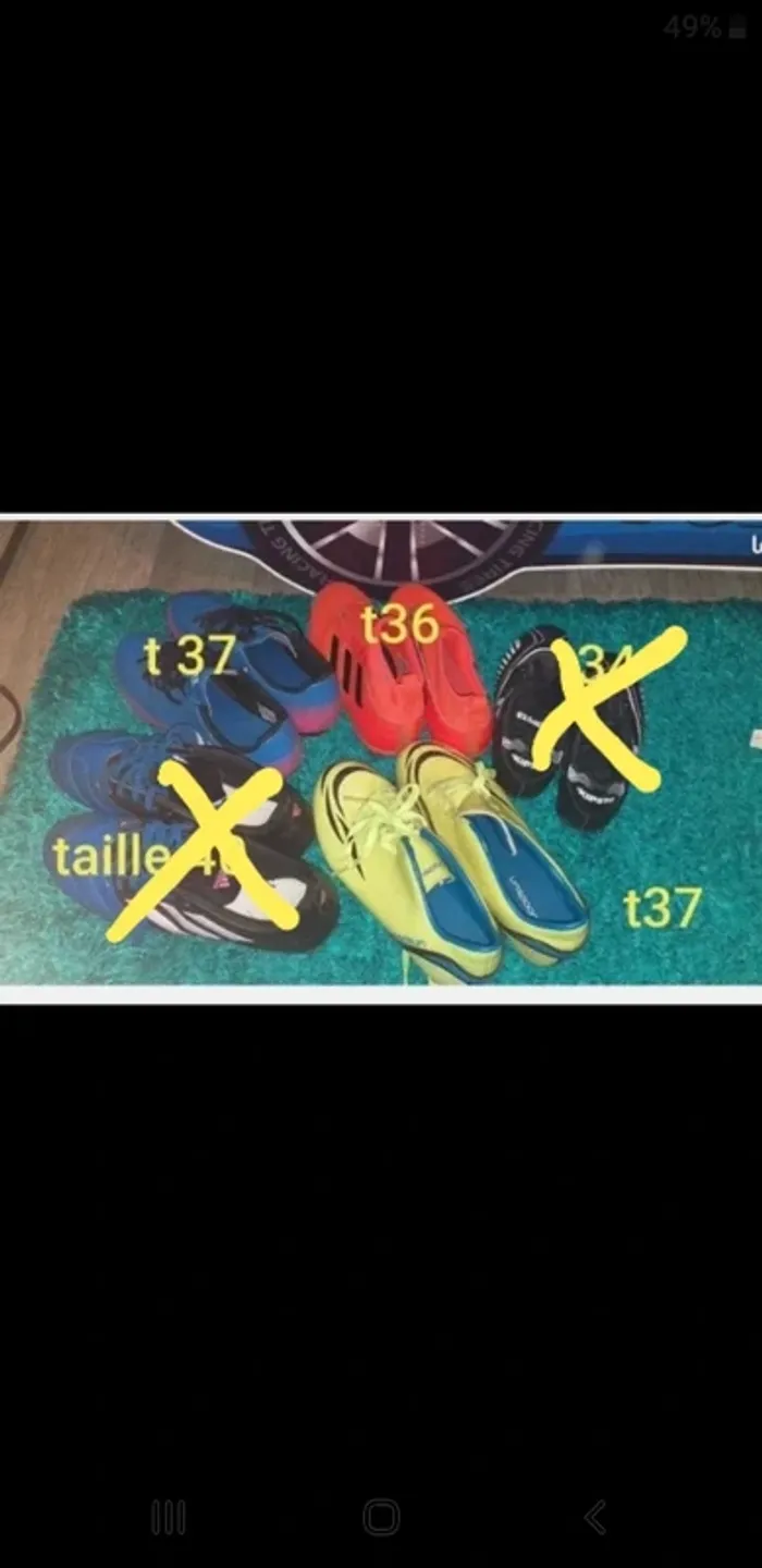 Chaussures football