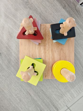 Lot 3 jeux en bois 