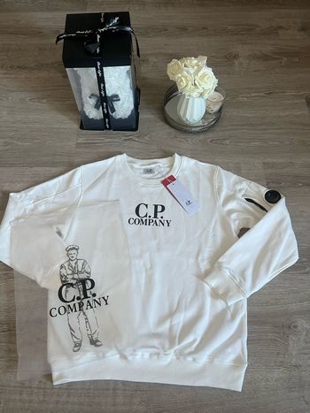 Pull C.P Company Blanc