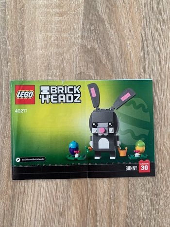 Notice livret Lego Brick Headz 40271 Bunny