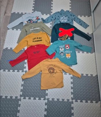 Lot 7 pulls léger 3 ans