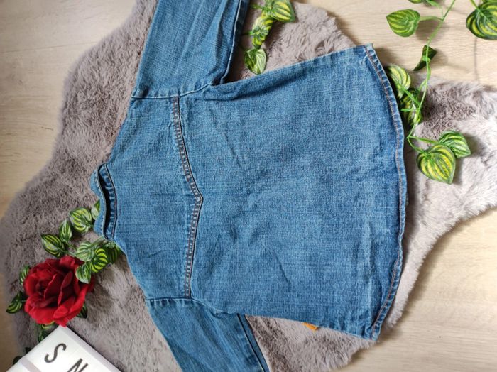 Belle veste en jean effet délavé taille 6 ans DPAM - photo numéro 7