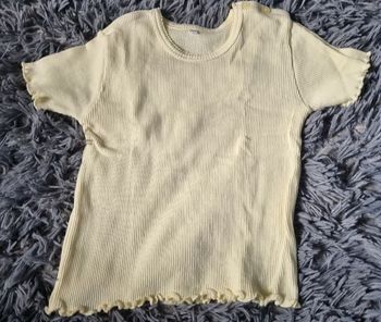T-shirt jaune 23mois