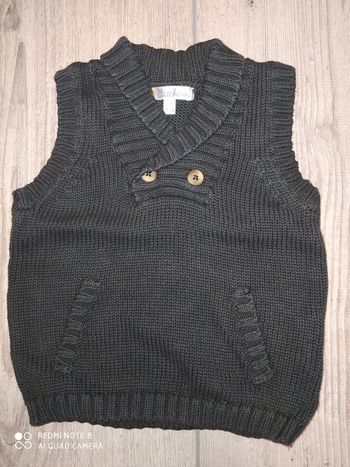 Pull sans manches kitchoun