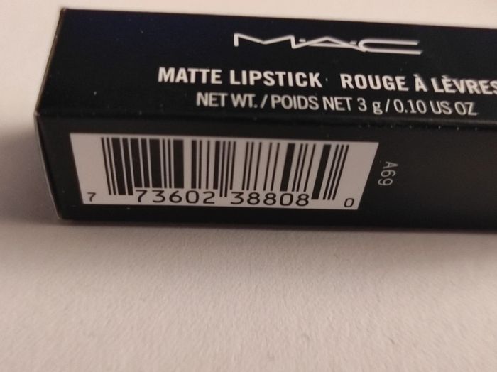 Lot MAC Valeur totale : 51 € - Rouge à lèvres et Fard à paupière - Lipstick & Eye shadow - photo numéro 4