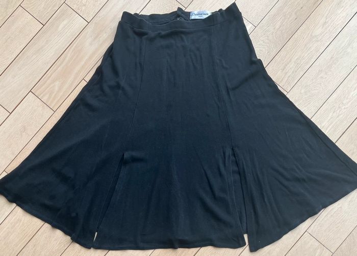 Jupe longue noire y2k vintage made in France - photo numéro 8