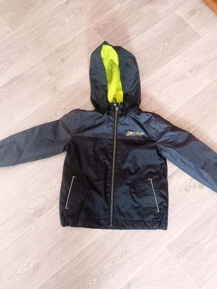 Veste coupe-vent doublée polaire 5 ans - photo numéro 9