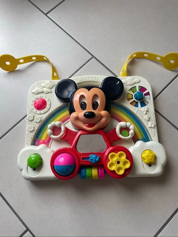 Tableau d’eveil vintage Mickey mattel