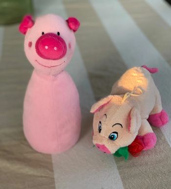 Lot peluches cochons