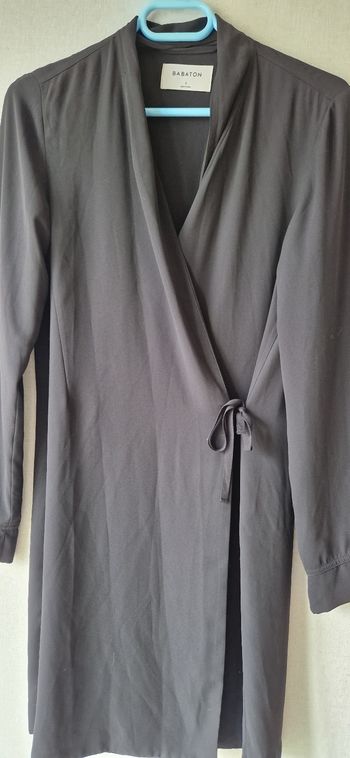 Robe portefeuille noire