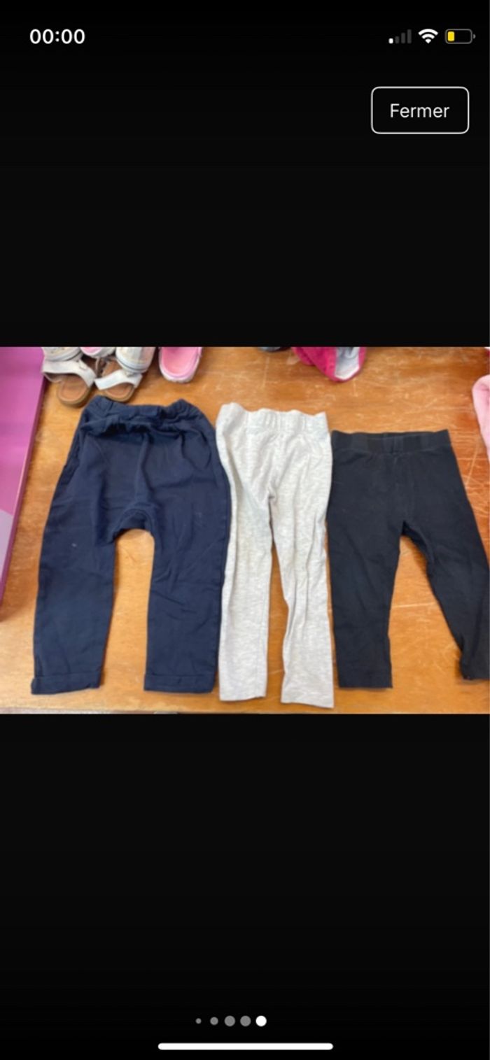 Lot de 7 leggings 18 mois - photo numéro 4