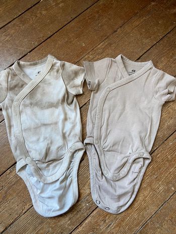 Lot bodies 0/1 mois H&M neufs