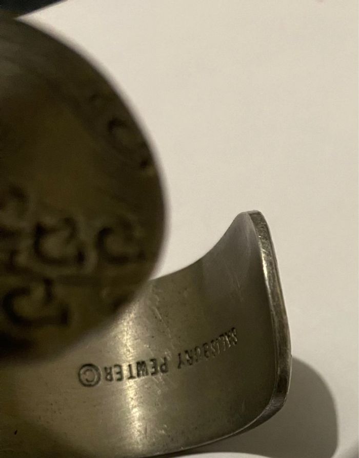 Bracelet usa manchette Salisbury pewter may - photo numéro 2