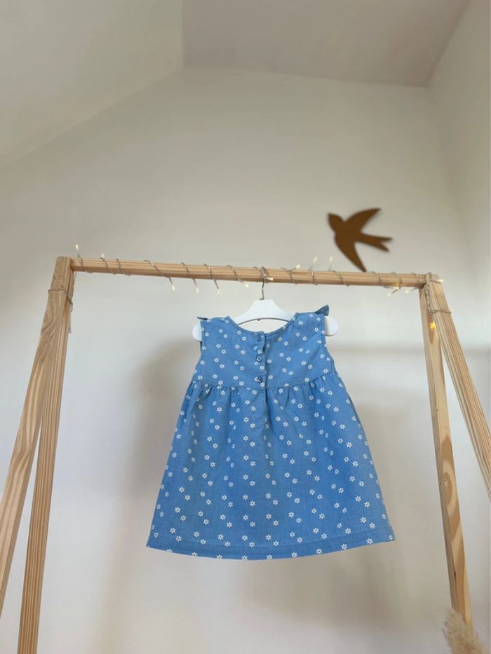 Robe fleurie pâquerettes taille 18 mois mes petits cailloux - photo numéro 3