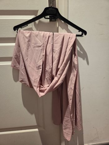Foulard vieux rose