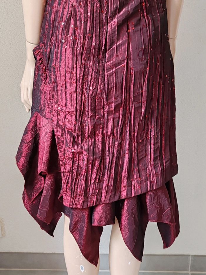 Robe de cérémonie bordeaux - photo numéro 6