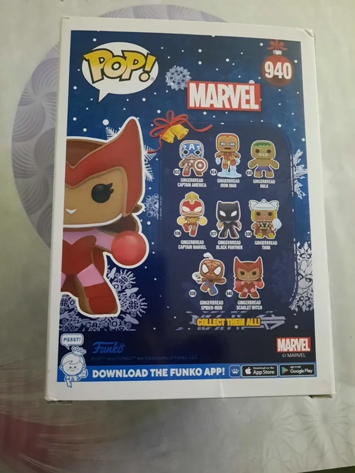 Pop Gingerbread Scarlet Witch - n°940 _ Marvel. - photo numéro 4