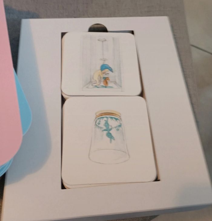 Coffret Montessori des lettres rugueuses de Balthazar - photo numéro 2