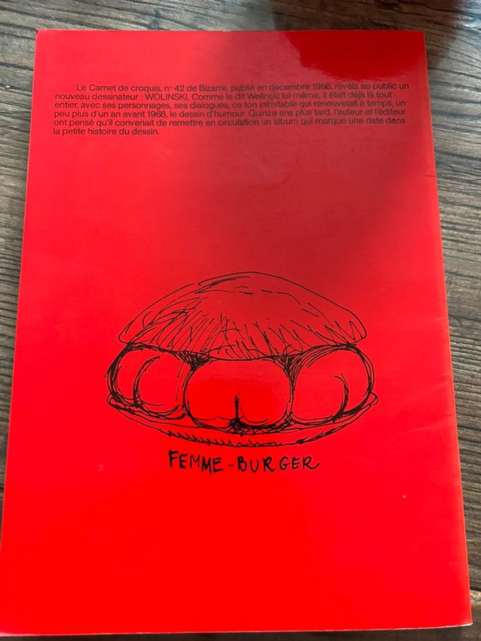 Livre - bizarre 42 - carnet de croquis wolinski 1965 1966 - la vue - photo numéro 9