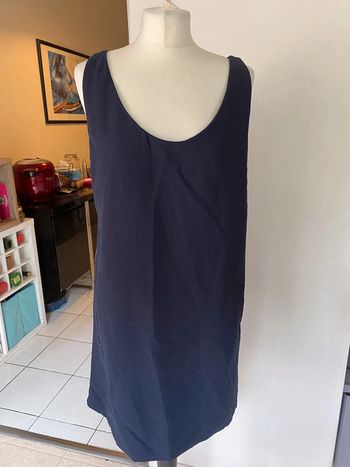 Robe bleue marine Zara