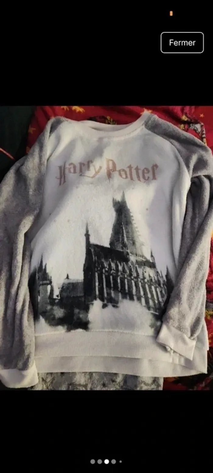 Ensemble polaire Harry Potter taille S - photo numéro 2