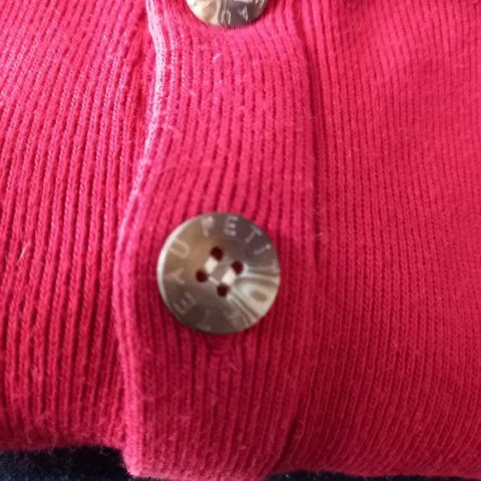 Gilet rouge Petit Bateau 3/6 mois - photo numéro 8